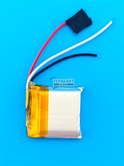 Аккумулятор 3.7v 380mAh 3pin 602222 Li-Pol универсальная аккумуляторная батарея 6x22x22 3 провода - фото 192814