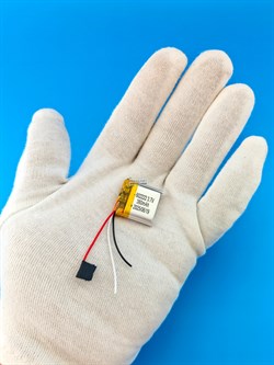 Аккумулятор 3.7v 380mAh 3pin 602222 Li-Pol универсальная аккумуляторная батарея 6x22x22 3 провода - фото 192819
