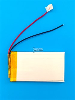 Аккумулятор 3.7v 1300mAh 2pin 404070 Li-Pol универсальная аккумуляторная батарея 4x40x70 2 провода - фото 192832