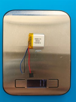 Аккумулятор 3.7v 950mAh 3pin 103030 Li-Pol универсальная аккумуляторная батарея 10x30x30 3 провода - фото 192875