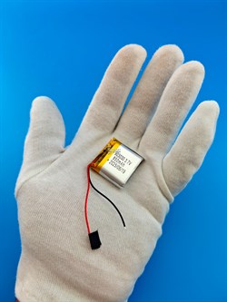 Аккумулятор 3.7v 850mAh 2pin 903030 Li-Pol универсальная аккумуляторная батарея 9x30x30 2 провода - фото 192911