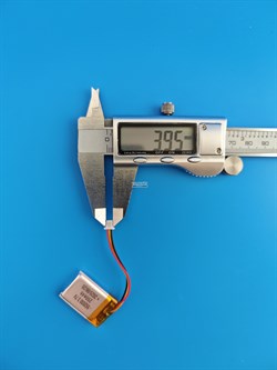 Аккумулятор 3.7v 250mAh 3pin 3 провода + разъем (фишка) коннектор 552030 Li-Pol универсальная аккумуляторная батарея 5.5x20x30 - фото 192944