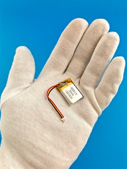 Аккумулятор 3.7v 250mAh 3pin 3 провода + разъем (фишка) коннектор 552030 Li-Pol универсальная аккумуляторная батарея 5.5x20x30 - фото 192952