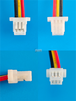 Аккумулятор 3.7v 250mAh 3pin 3 провода + разъем (фишка) коннектор 552030 Li-Pol универсальная аккумуляторная батарея 5.5x20x30 - фото 192955