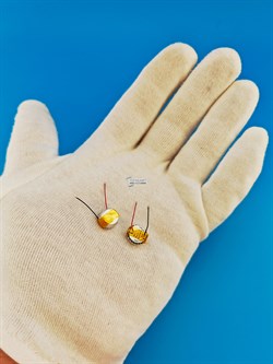 Аккумулятор 1054 для беспроводных наушников (2шт комплект) 45mAh 3.7v Li-on батарейка - фото 193619