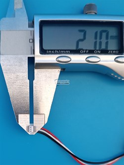 Аккумулятор 3.7v 420mAh 3pin 3 провода + разъем (фишка) коннектор 602234 Li-Pol универсальная аккумуляторная батарея 6x22x34 - фото 193694