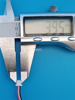 Аккумулятор 3.7v 420mAh 3pin 3 провода + разъем (фишка) коннектор 602234 Li-Pol универсальная аккумуляторная батарея 6x22x34 - фото 193696