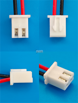 Аккумулятор 3.7v 2000mAh 2 pin 2 провода + разъем фишка (коннектор) 853465 Li-Pol универсальная аккумуляторная батарея 8.5x34х65 - фото 194165