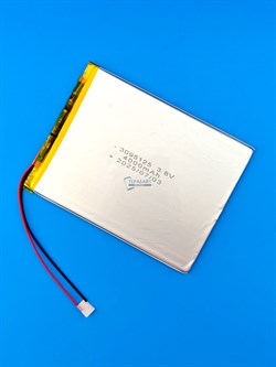 Аккумулятор 3.8v 4000mAh 2pin 3095125 Li-Pol универсальная аккумуляторная батарея 3x95x125 2 провода - фото 194187