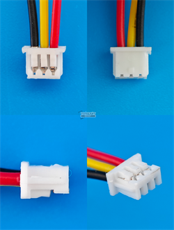 Аккумулятор 3.7v 2200mAh 3pin 3 провода + разъем (фишка) коннектор 703565 Li-Pol универсальная аккумуляторная батарея 7x35x65 - фото 194217