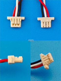 Аккумулятор 3.7v 400mAh 3pin 3 провода + разъем (фишка) коннектор 303333 Li-Pol универсальная аккумуляторная батарея 3x33x33 - фото 194247