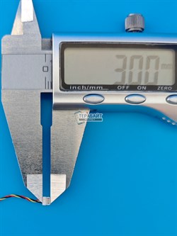 Аккумулятор 3.7v 560mAh 3pin 3 провода + разъем (фишка) коннектор 643333 Li-Pol универсальная аккумуляторная батарея 6.4x33x33 - фото 194266
