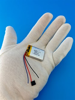 Аккумулятор 3.7v 500mAh 3pin 3 провода 402535 Li-Pol универсальная аккумуляторная батарея 4x25х35 - фото 194724