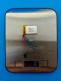 Аккумулятор 3.7v 600mAh 3pin 3 провода 602535 Li-Pol универсальная аккумуляторная батарея 6x25х35 - фото 194768