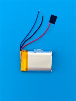 Аккумулятор 3.7v 700mAh 3pin 3 провода 802535 Li-Pol универсальная аккумуляторная батарея 8x25х35 - фото 194796