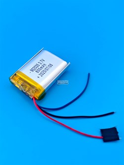 Аккумулятор 3.7v 800mAh 3pin 3 провода 902535 Li-Pol универсальная аккумуляторная батарея 9x25х35 - фото 194819
