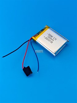 Аккумулятор 3.7v 1200mAh 3pin 3 провода 103040 Li-Pol универсальная аккумуляторная батарея 10x30х40 - фото 194843