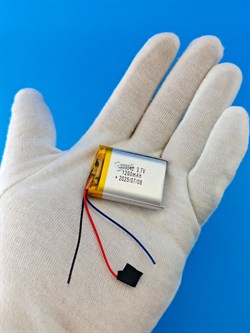 Аккумулятор 3.7v 1200mAh 3pin 3 провода 103040 Li-Pol универсальная аккумуляторная батарея 10x30х40 - фото 194846