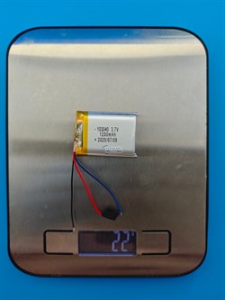 Аккумулятор 3.7v 1200mAh 3pin 3 провода 103040 Li-Pol универсальная аккумуляторная батарея 10x30х40 - фото 194847