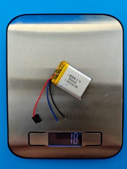 Аккумулятор 3.7v 950mAh 3pin 3 провода 803040 Li-Pol универсальная аккумуляторная батарея 8x30х40 - фото 194867