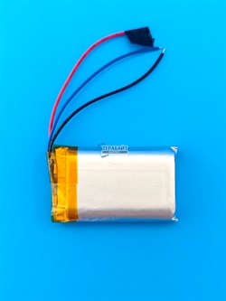 Аккумулятор 3.8v 850mAh 3pin 3 провода 902540 Li-Pol универсальная аккумуляторная батарея 9x25х40 - фото 194929
