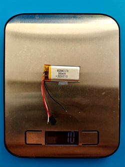 Аккумулятор 3.7v 580mAh 3pin 3 провода 652040 Li-Pol универсальная аккумуляторная батарея 6.5x20х40 - фото 195846