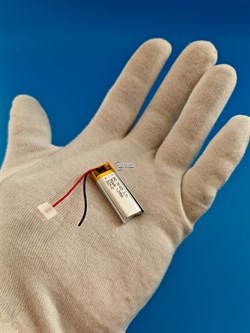 Аккумулятор 3.7v 350mAh 2pin 2 провода 701435 Li-Pol универсальная аккумуляторная батарея 7x14х35 - фото 195918