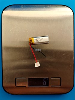 Аккумулятор 3.7v 350mAh 2pin 2 провода 701435 Li-Pol универсальная аккумуляторная батарея 7x14х35 - фото 195919
