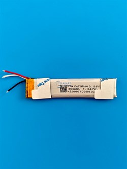 Аккумулятор 3.85v 350mAh 3pin 3 провода 391357 Li-Pol универсальная аккумуляторная батарея 3.9x13х57 - фото 195958