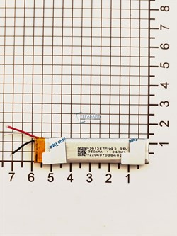 Аккумулятор 3.85v 350mAh 3pin 3 провода 391357 Li-Pol универсальная аккумуляторная батарея 3.9x13х57 - фото 195964