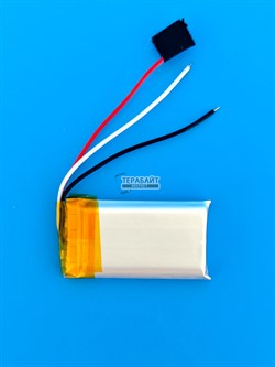 Аккумулятор 3.7v 450mAh 3pin 3 провода 602035 Li-Pol универсальная аккумуляторная батарея 6x20х35 - фото 196015