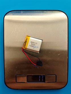 Аккумулятор 3.7v 800mAh 3pin 3 провода 803035 Li-Pol универсальная аккумуляторная батарея 8x30х35 - фото 196108
