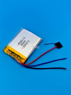 Аккумулятор 3.7v 400mAh 3pin 3 провода 403040 Li-Pol универсальная аккумуляторная батарея 4x30х40 - фото 196120