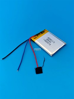 Аккумулятор 3.7v 400mAh 3pin 3 провода 403040 Li-Pol универсальная аккумуляторная батарея 4x30х40 - фото 196123