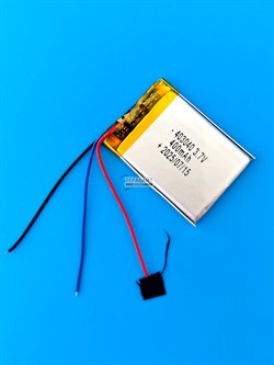 Аккумулятор 3.7v 400mAh 3pin 3 провода 403040 Li-Pol универсальная аккумуляторная батарея 4x30х40 - фото 196124