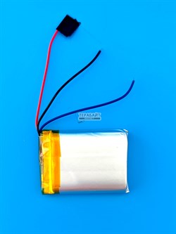 Аккумулятор 3.7v 1050mAh 3pin 3 провода 903040 Li-Pol универсальная аккумуляторная батарея 9x30х40 - фото 196144