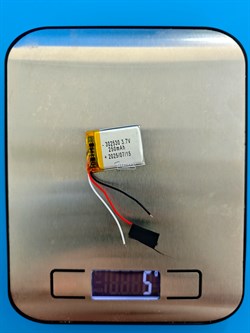 Аккумулятор 3.7v 250mAh 3pin 3 провода 302530 Li-Pol универсальная аккумуляторная батарея 3x25х30 Терабайт Маркет - фото 196169