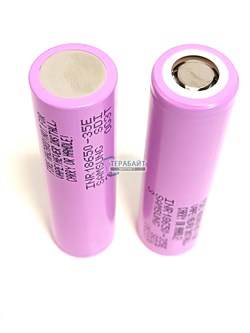 Аккумулятор Samsung  Li-ion 18650, 3500 мА/ч, 3,7в - фото 196505