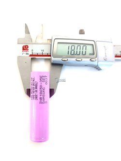 Аккумулятор Samsung  Li-ion 18650, 3500 мА/ч, 3,7в - фото 196506