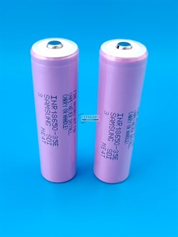 Аккумулятор Samsung  Li-ion 18650, 3500 мА/ч, 3,7в - фото 196512