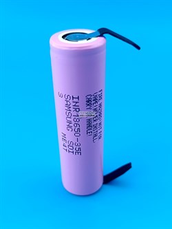 Аккумулятор Samsung  Li-ion 18650, 3500 мА/ч, 3,7в - фото 196515