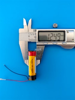 Аккумулятор для зарядного кейса наушников Anker Soundcore K20i / P30i 3.7v 650mAh - фото 196599