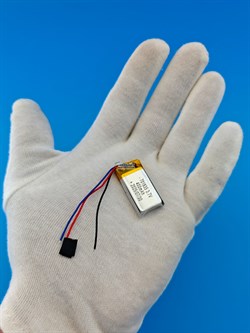 Аккумулятор 3.7v 400mAh 3pin 3 провода 701835 Li-Pol универсальная аккумуляторная батарея 7x18х35 - фото 197086
