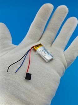 Аккумулятор 3.7v 470mAh 3pin 3 провода 901635 Li-Pol универсальная аккумуляторная батарея 9x16х35 - фото 197105