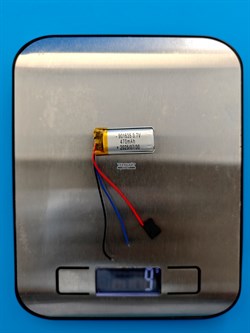 Аккумулятор 3.7v 470mAh 3pin 3 провода 901635 Li-Pol универсальная аккумуляторная батарея 9x16х35 - фото 197106