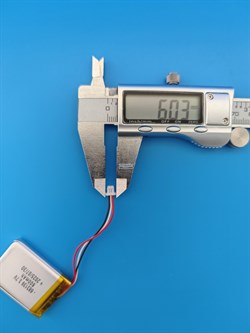 Аккумулятор 3.7v 800mAh 3pin 3 провода + разъем (фишка) коннектор 683139 Li-Pol универсальная аккумуляторная батарея 6.8x31x39 - фото 197123