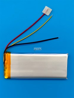 Аккумулятор 3.7v 2000mAh 3pin 3 провода 603588 Li-Pol универсальная аккумуляторная батарея 6x35х88 - фото 197185