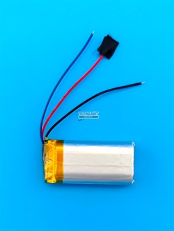 Аккумулятор 3.7v 800mAh 3pin 3 провода 102040 Li-Pol универсальная аккумуляторная батарея 10x20х40 - фото 197282