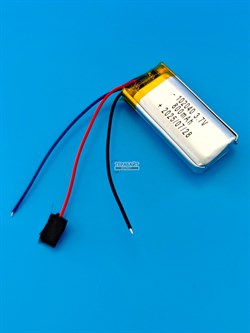 Аккумулятор 3.7v 800mAh 3pin 3 провода 102040 Li-Pol универсальная аккумуляторная батарея 10x20х40 - фото 197287