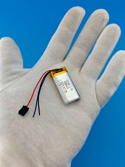 Аккумулятор 3.7v 800mAh 3pin 3 провода 102040 Li-Pol универсальная аккумуляторная батарея 10x20х40 - фото 197288